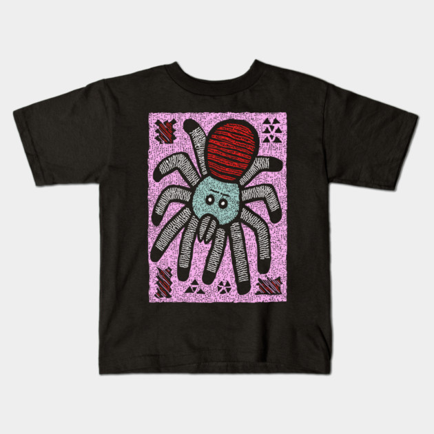 Whimsical Tarantula | The Friendly Arachnid Kids T-Shirt by TuncGK