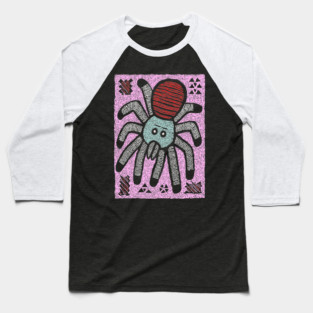 Whimsical Tarantula | The Friendly Arachnid Baseball T-Shirt