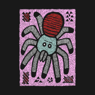 Whimsical Tarantula | The Friendly Arachnid T-Shirt