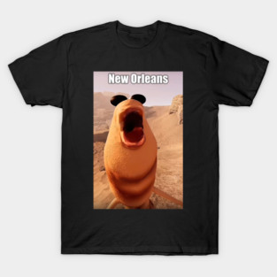 New Orleans Marcus The Worm T-Shirt