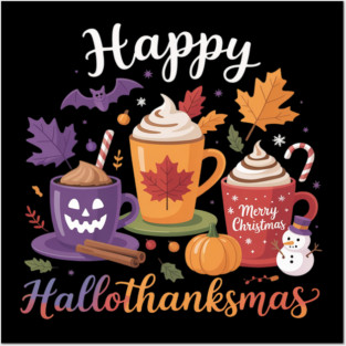 Hallothanksmas Posters and Art