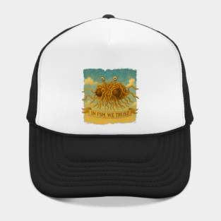 In FSM We Trust – Flying Spaghetti Monster / Pastafarian Hat