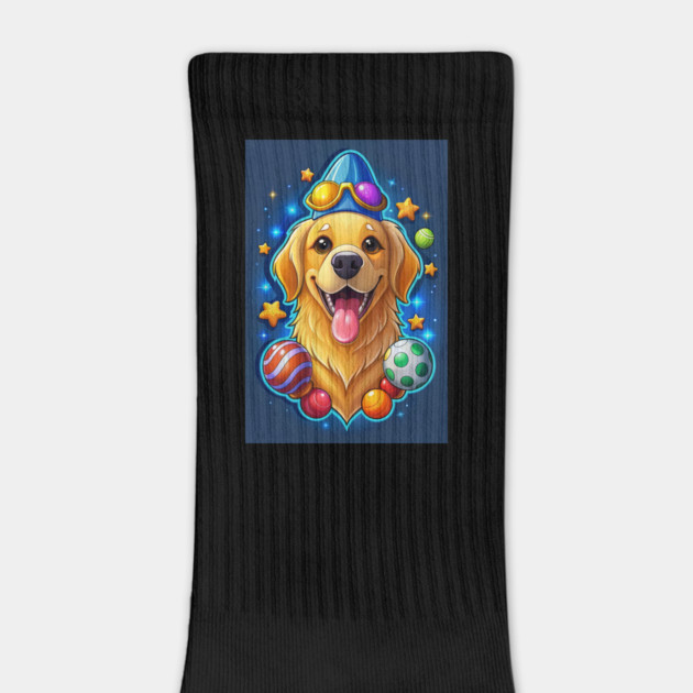 Golden Retriever With Funny Expressions and Happy Vibes for Dog Lovers by IamActiveDog