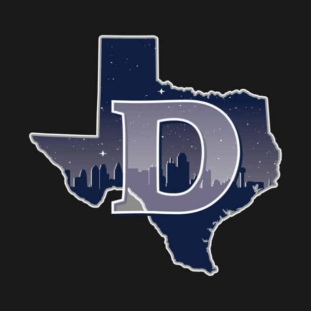 Dallas Cowboys State Outline by stayfrostybro