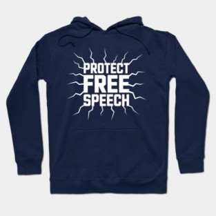 Protect Free Speech Defend First Amendment Hoodie