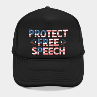 Protect Free Speech Pro First Amendment Hat