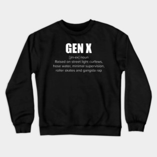 Gen X Christmas Crewneck Sweatshirt