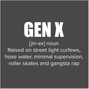 Gen X Christmas Posters and Art