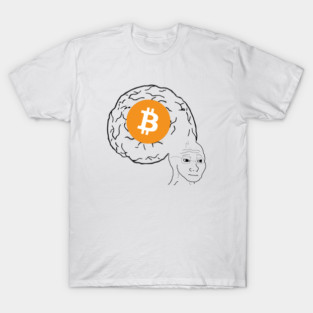 Wojak Brain Bitcoin T-Shirt