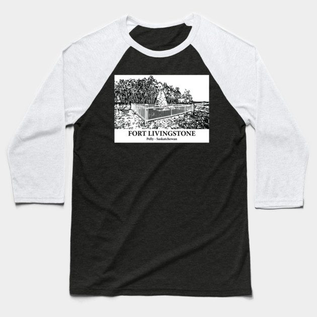 Fort Livingstone - Pelly SK Baseball T-Shirt by Lakeric