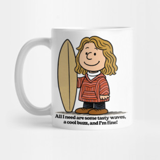 Spicoli Retro Surf Design Mug