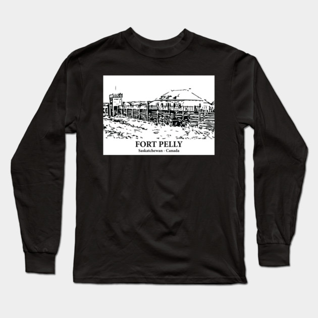 Fort Pelly - Saskatchewan Long Sleeve T-Shirt by Lakeric
