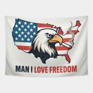 Man, I Love Freedom! Tapestry