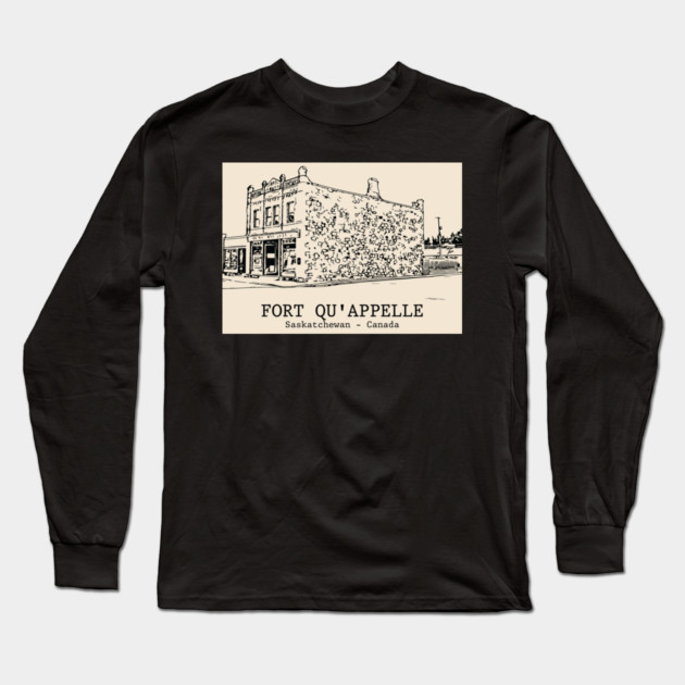 Fort Qu'Appelle - Saskatchewan Long Sleeve T-Shirt by Lakeric