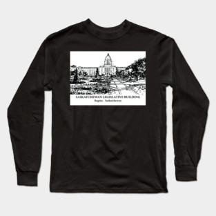 Saskatchewan Legislative Building - Regina SK Long Sleeve T-Shirt