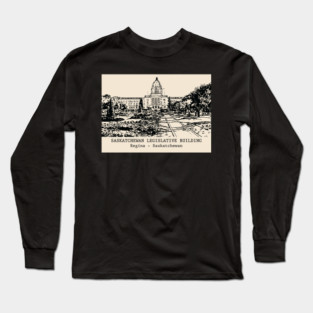 Saskatchewan Legislative Building - Regina SK Long Sleeve T-Shirt