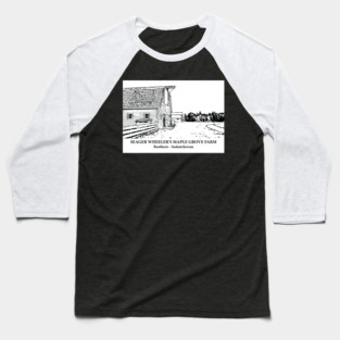 Seager Wheeler's Maple Grove Farm - Rosthern SK Baseball T-Shirt