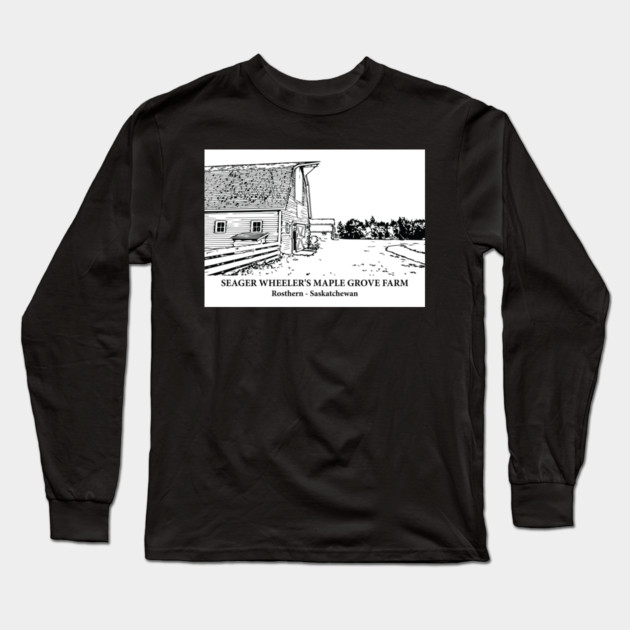 Seager Wheeler's Maple Grove Farm - Rosthern SK Long Sleeve T-Shirt by Lakeric