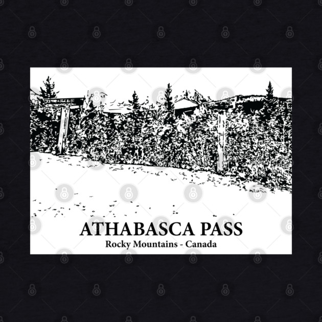Athabasca Pass - Rocky Mountains by Lakeric