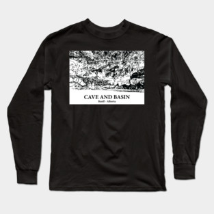 Cave and Basin - Banff AB Long Sleeve T-Shirt
