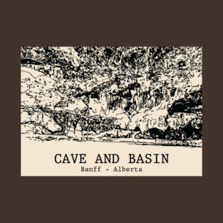 Cave and Basin - Banff AB T-Shirt