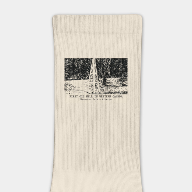 First Oil Well in Western Canada - Waterton Park AB by Lakeric