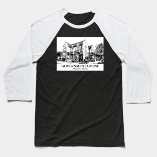 Government House - Edmonton AB Baseball T-Shirt