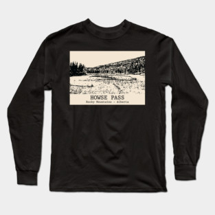 Howse Pass - Alberta Long Sleeve T-Shirt