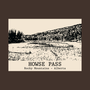 Howse Pass - Alberta T-Shirt
