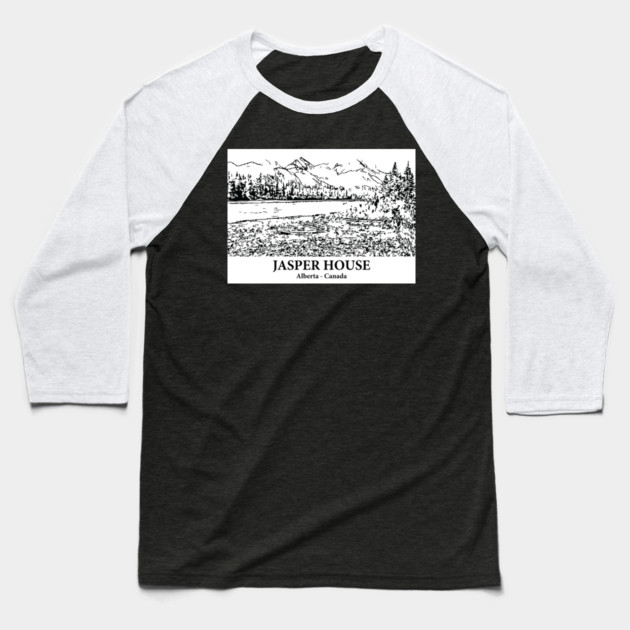 Jasper House - Alberta Baseball T-Shirt by Lakeric
