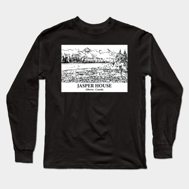 Jasper House - Alberta Long Sleeve T-Shirt by Lakeric