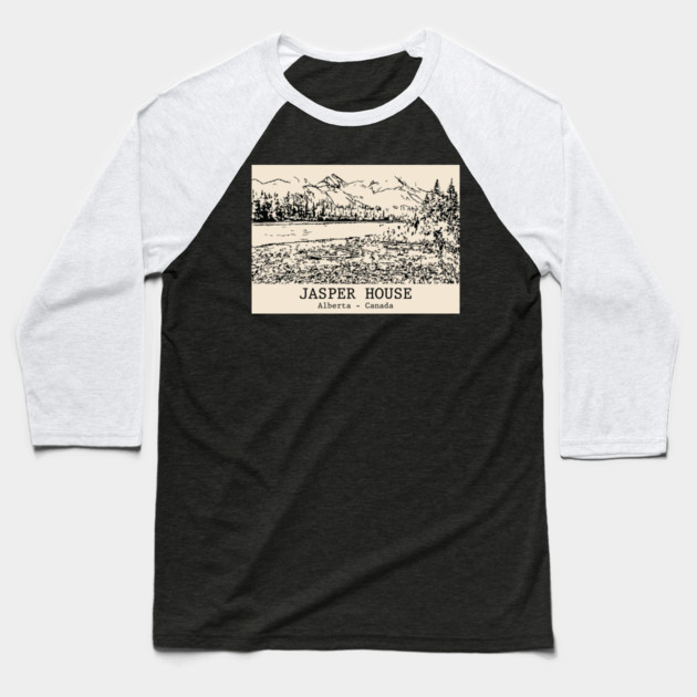 Jasper House - Alberta Baseball T-Shirt by Lakeric