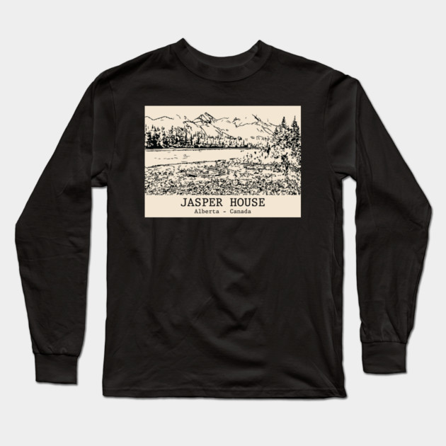 Jasper House - Alberta Long Sleeve T-Shirt by Lakeric