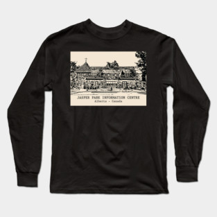Jasper Park Information Centre - Alberta Long Sleeve T-Shirt