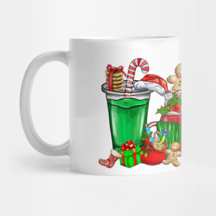 Dachshund  Dog Christmas Pajamas Coffee Latte Mugs Xmas Men Women Kids Mug