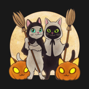 Cats of Halloweens Past T-Shirt