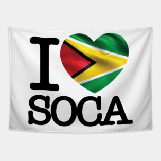 I Love Soca - Guyana Tapestry