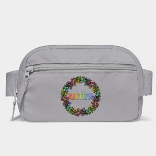 AntiFa Wreath Rainbow Bag