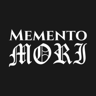 Memento Mori Dark Academia Gothic T-Shirt