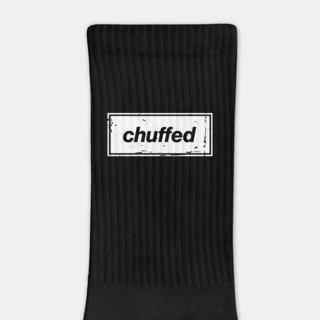 Chuffed – White Manchester Manc Slang Oasis Style Britpop by Butter Creative