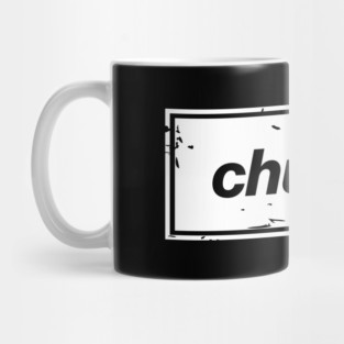 Chuffed – White Manchester Manc Slang Oasis Style Britpop Mug