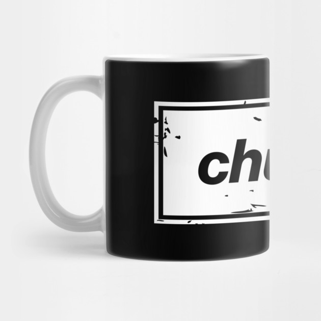 Chuffed – White Manchester Manc Slang Oasis Style Britpop by Butter Creative