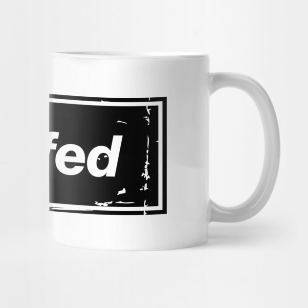 Chuffed – Black Manchester Manc Slang Oasis Style Britpop by Butter Creative