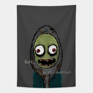 Rusty Spoon was the name of Mr Salad's costume Tapestry