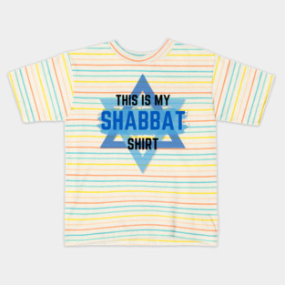 This Is My Shabbat Shirt Kids T-Shirt