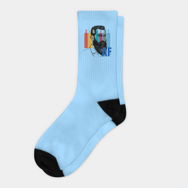 Zionist AF Socks by Uri Zehavi