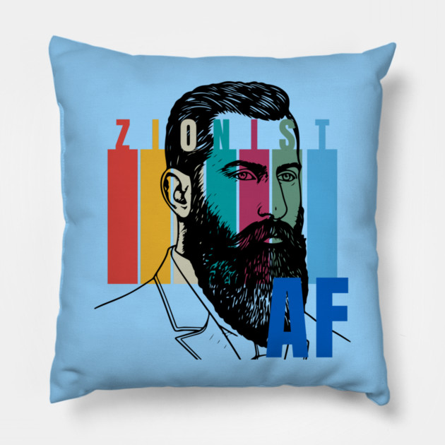 Zionist AF Pillow by Uri Zehavi