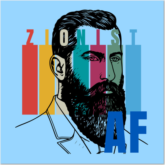 Zionist AF Wall Art by Uri Zehavi