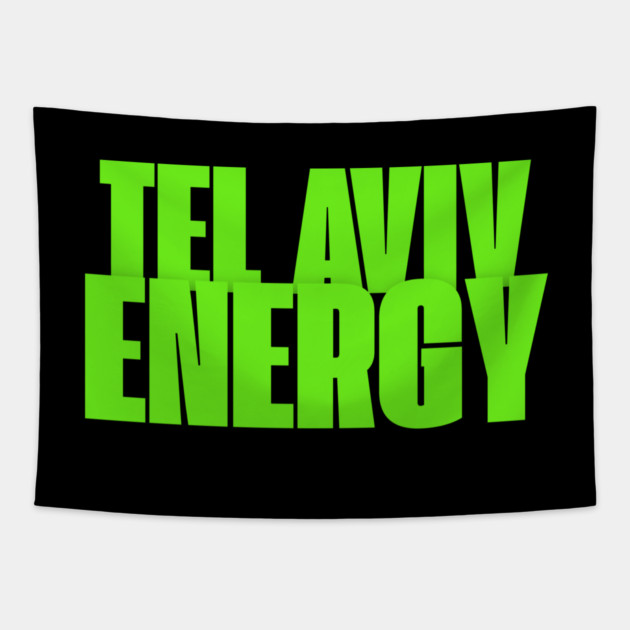 Tel Aviv Energy Tapestry by Uri Zehavi