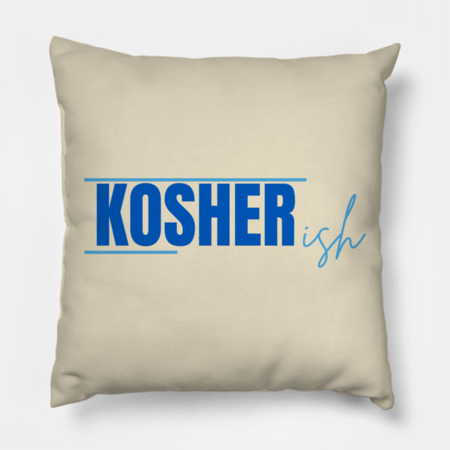 Kosher-ish Pillow by Uri Zehavi